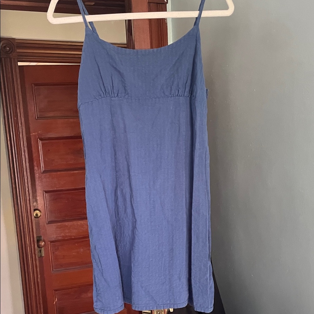 wild fable Blue Spaghetti Strap Mini Dress